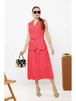 Юбочные костюмы 4914 коралловый