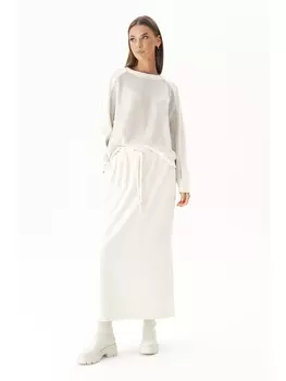 Юбочные костюмы 4918 молочный