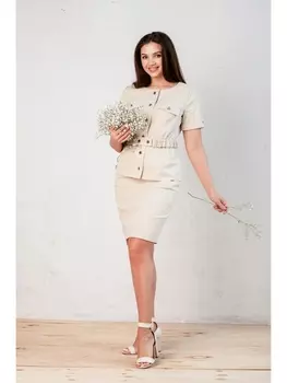 Юбочные костюмы 653 песок
