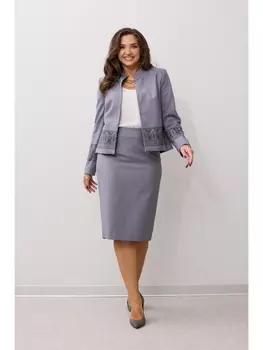 Юбочные костюмы 723-061 графит