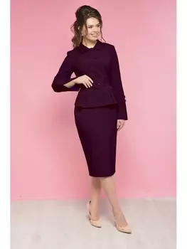 Юбочные костюмы 759 винный
