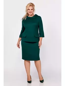 Юбочные костюмы 762.2 изумруд