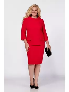 Юбочные костюмы 774 красный