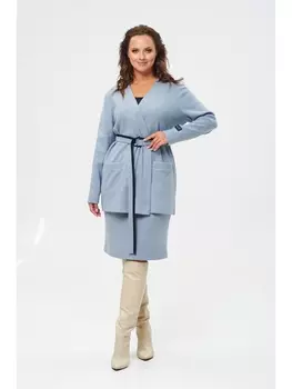 Юбочные костюмы 7762 голубой