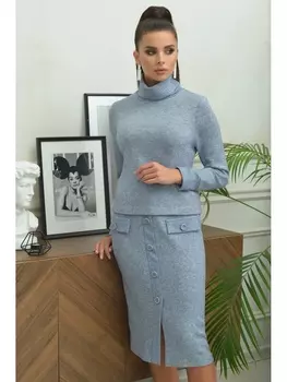 Юбочные костюмы 796 голубой
