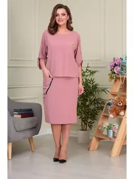 Юбочные костюмы 797 розовый
