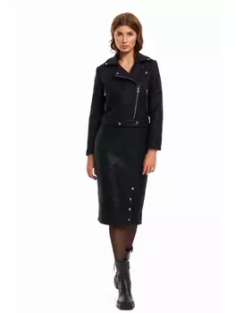 Юбочные костюмы 8017 черный