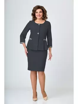 Юбочные костюмы 858/8 серый