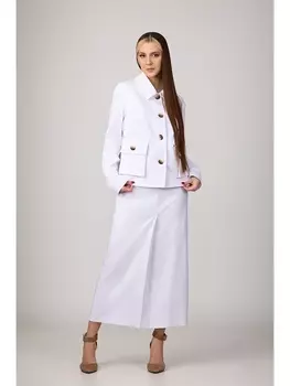 Юбочные костюмы 891/6 белый