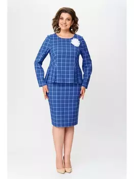 Юбочные костюмы 924 синий