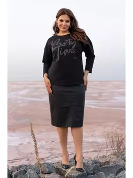 Юбочные костюмы 961 черный