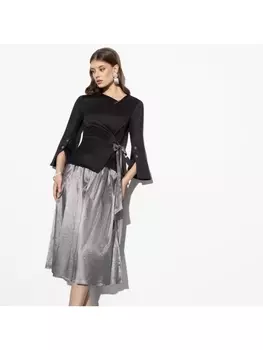 Юбочные костюмы Больше чем стиль (2 в 1, black)