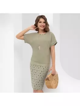 Юбочные костюмы Изменить жизнь (2 в 1, хаки)