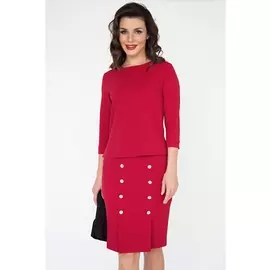 Юбочные костюмы Костюм "Аэлитта" (малина) К1733