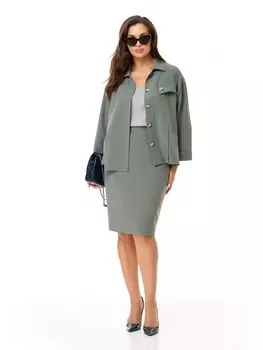 Юбочные костюмы М-1266 полынь