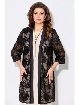 Кардиганы 20253 черно-золотой