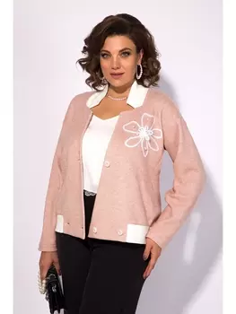 Кардиганы М1350 пудра