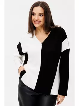 Кофты, джемперы 1125 черно-белый