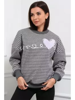 Кофты, джемперы 130408 серый