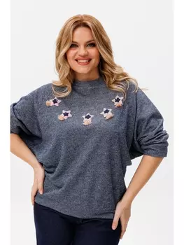 Кофты, джемперы 782 темно-синий