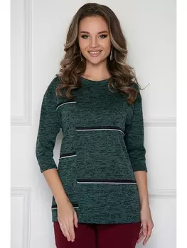 Кофты, джемперы БЛУЗКА ЛЕВАРО (ГРИН) 51Б1839