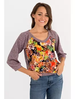 Кофты, джемперы Джемпер "Модно и удобно!" (лилас) Б1588-13