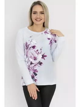 Кофты, джемперы Лонгслив Композиция, голубой