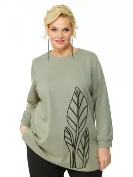 Кофты, джемперы М120/1 оливка