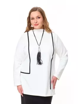 Кофты, джемперы М127/1 бело-черный