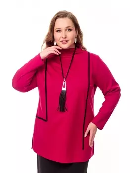 Кофты, джемперы М127 красно-черный