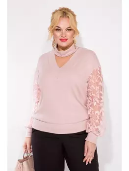 Кофты, джемперы м 1120 розовая пудра