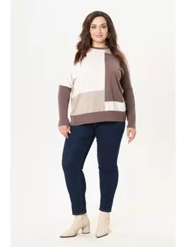 Кофты, джемперы Вязаный джемпер арт.3436 бежевый