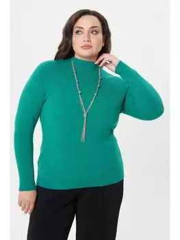 Кофты, джемперы Вязаный джемпер лапша арт.3585 полынь