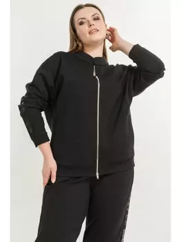 Кофты, джемперы Жакет 3030 серо-черный