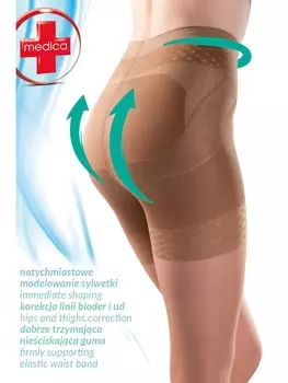 Колготки 127 Medica Push-Up 20 den Nero