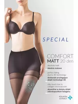 Колготки 479 Comfort Matt 20 den Nero