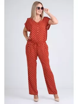 Комбинезоны 646 оранжевый горох