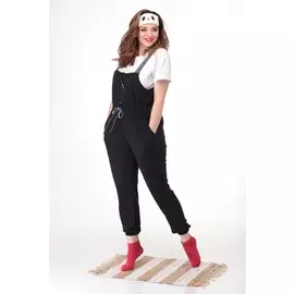 Комбинезоны 839 черный+белый