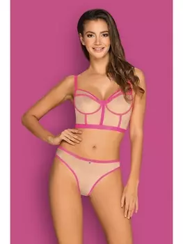 Комплекты Nudelia top & panties Pink