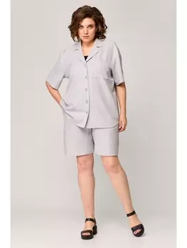 Костюмы с шортами 1190 серый