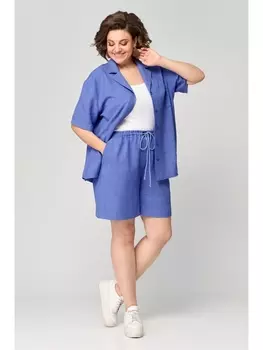 Костюмы с шортами 1190 синий