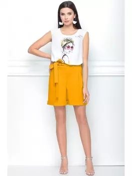 Костюмы с шортами Комплект 21187 оранжевый