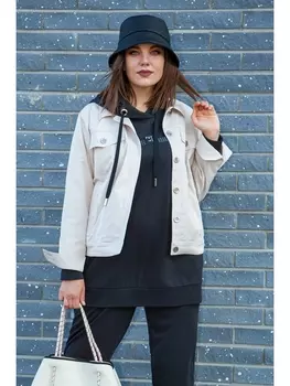 Куртки 059 бежевый