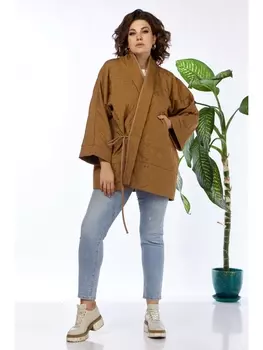 Куртки 1147 коньячный