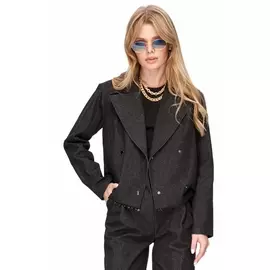 Куртки 1377 черный