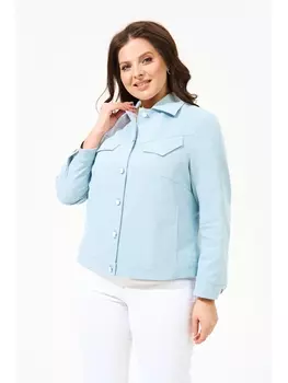 Куртки 1565 голубой