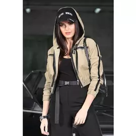 Куртки 6268 бежевый