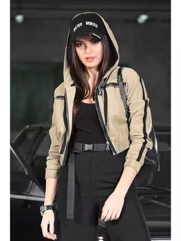 Куртки 6268 бежевый