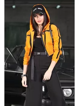 Куртки 6268 оранжевый