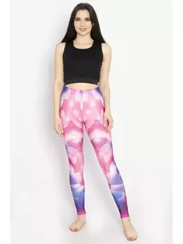 Легинсы Брюки женские артикул 011 микрофибра мультиколор